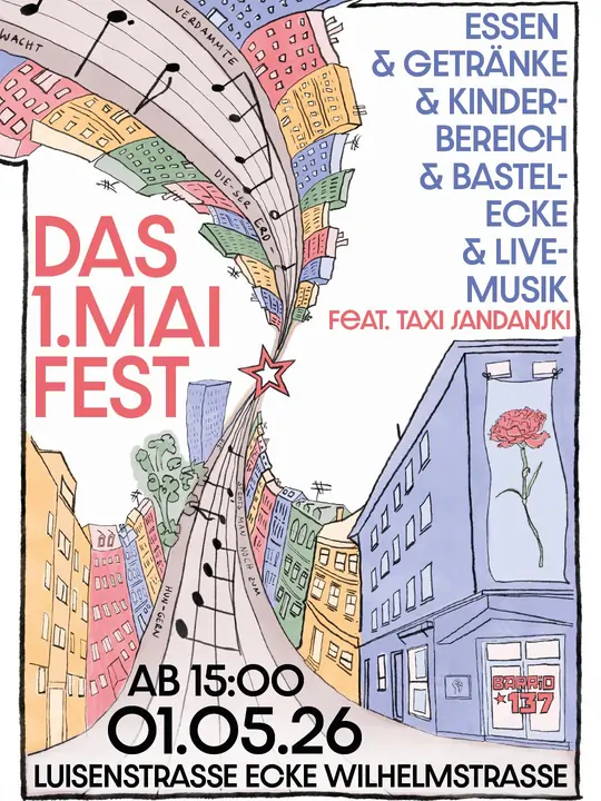 Plakat: Das 1. Mai Fest